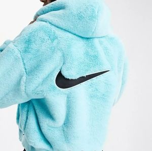 Nike Essentials Faux Fur Hooded Jacket